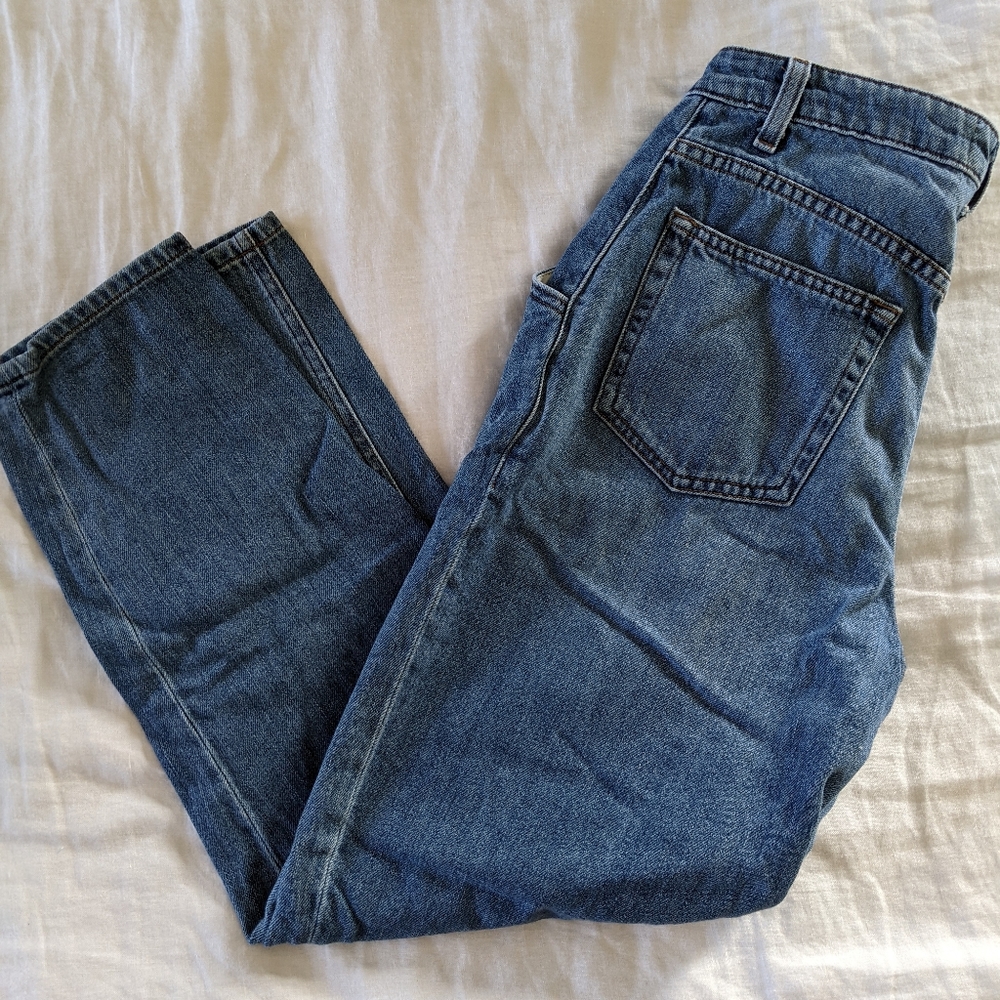 Reformation Baldwin Pleated Jeans